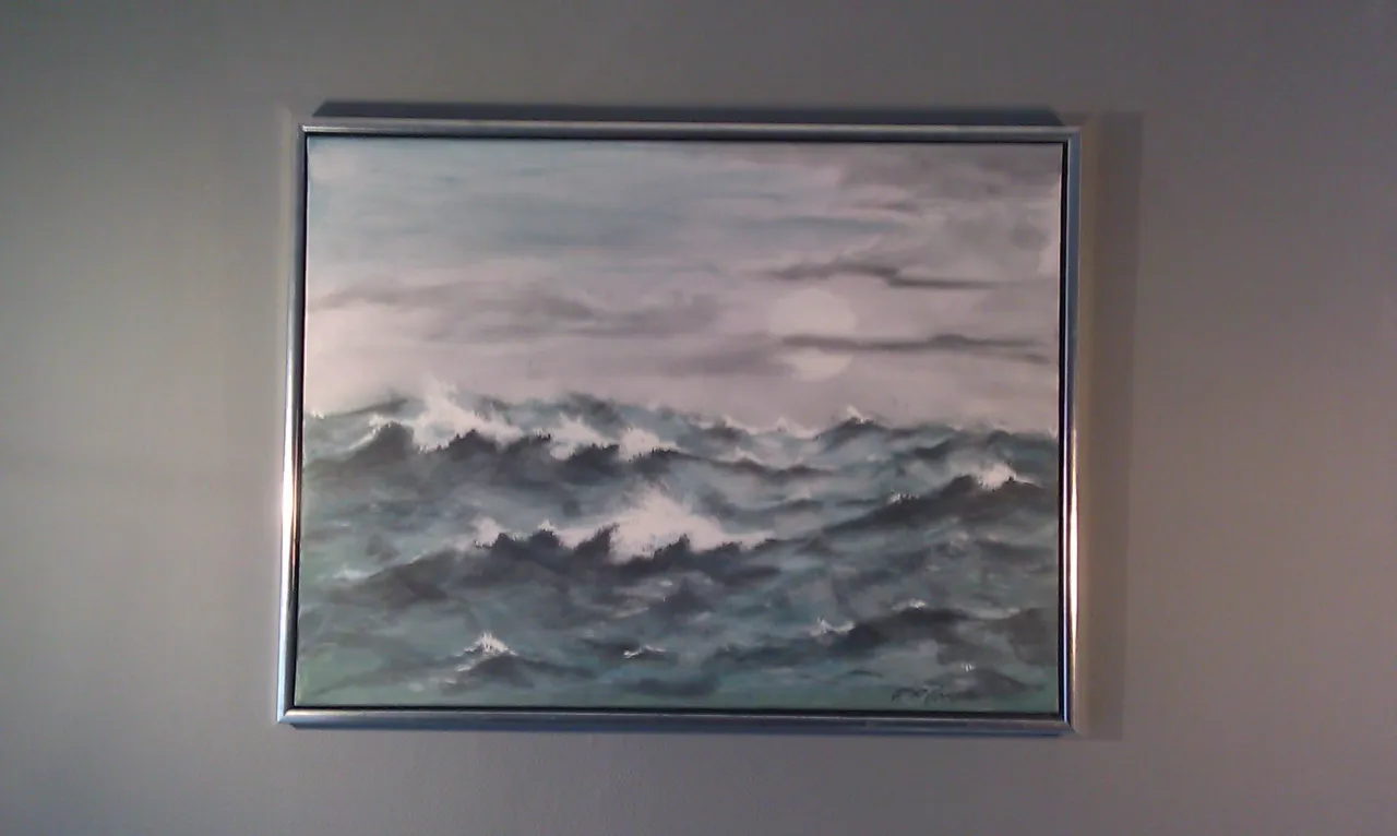 Maleri nr 34 60 cm X 80 cm